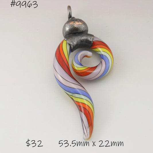 Rainbow Twist Focal with Copper Electroforming