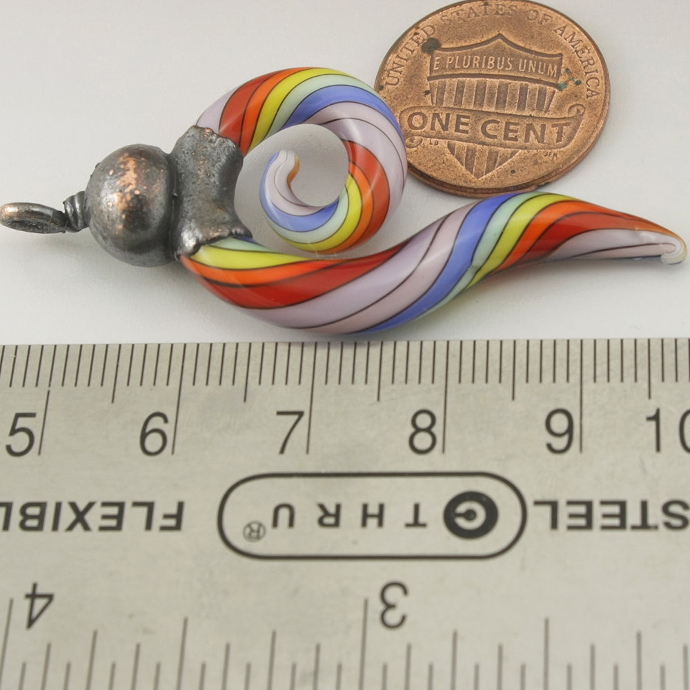 Rainbow Twist Focal with Copper Electroforming
