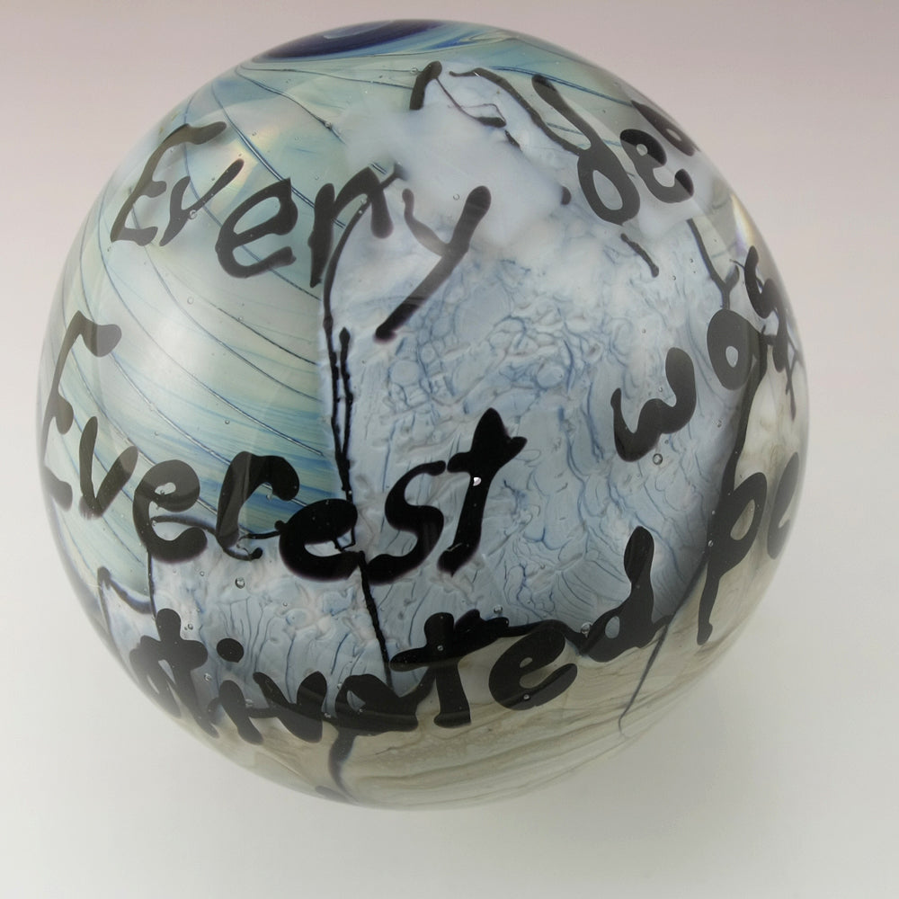 Mt Everest Motivation Marble