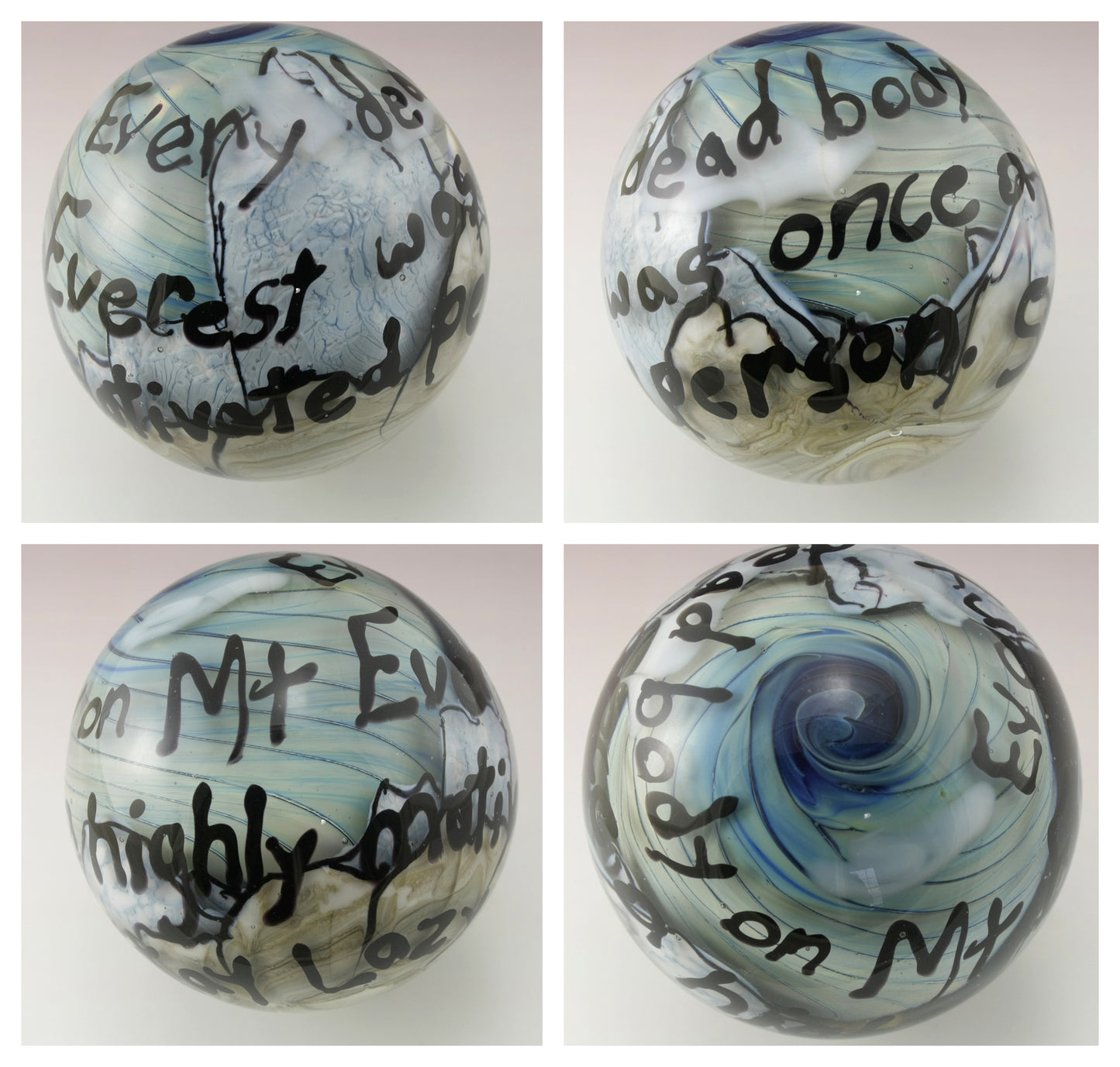 Mt Everest Motivation Marble