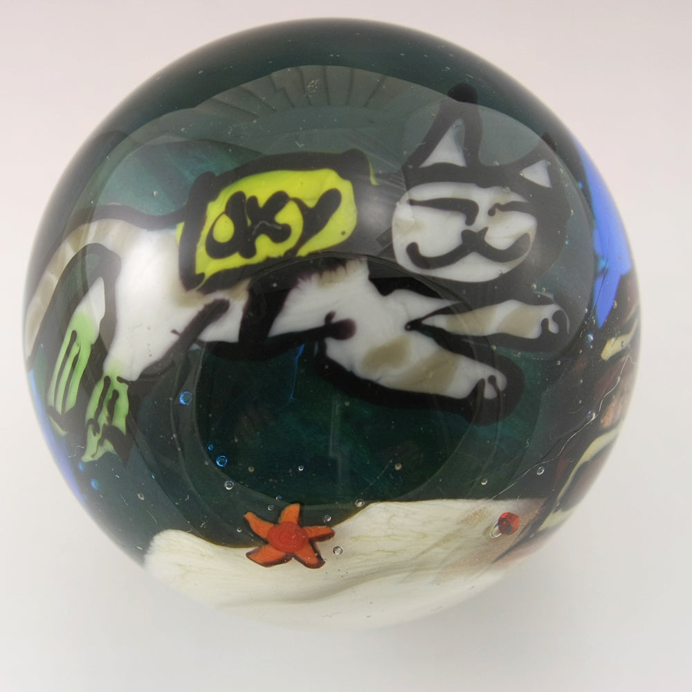 Scuba Kitty Marble