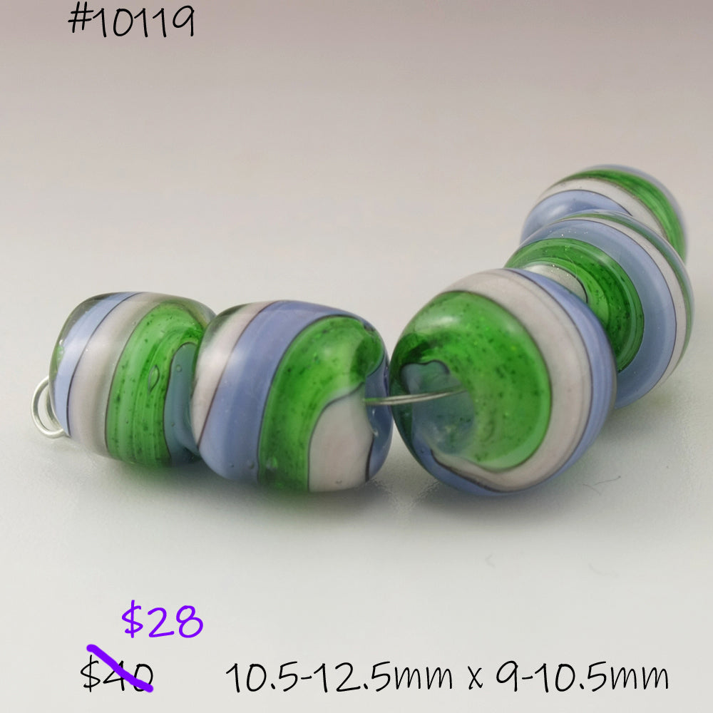 Purple, Pale Pink Green Black Sparkle Twist Rounded Barrel Set