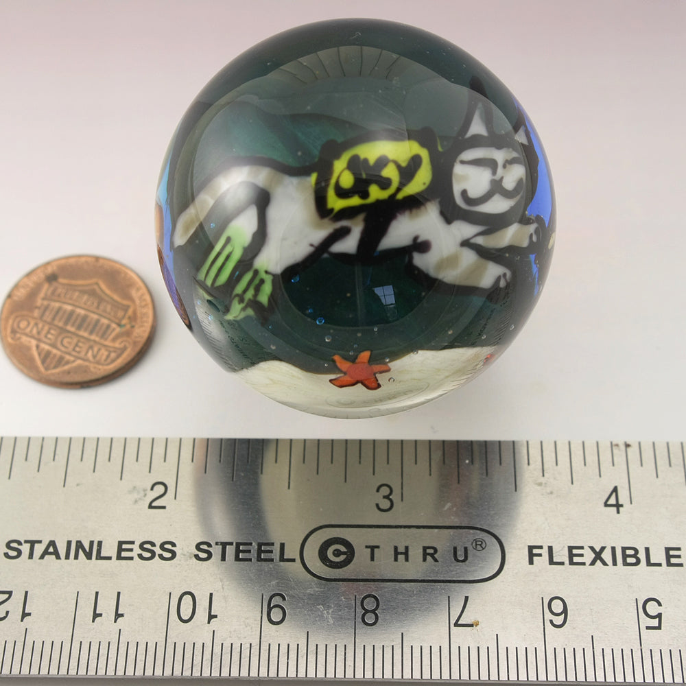 Scuba Kitty Marble