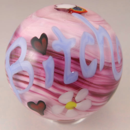Petite Cutesy "Bitch" Marble